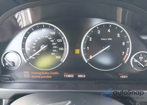 2014 BMW X5 xDrive50I z USA, uszkodzony, nr VIN 5UXKR6C56E0C02360